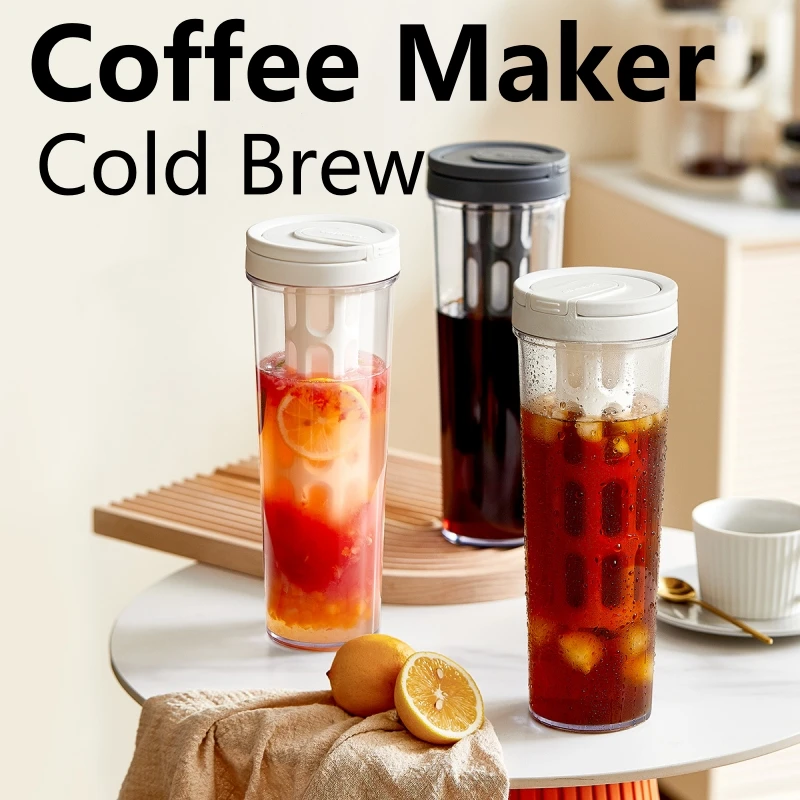 Coffee Equipment For Camping - 1L Handmatig Cold Brew Koffiezetapparaat met