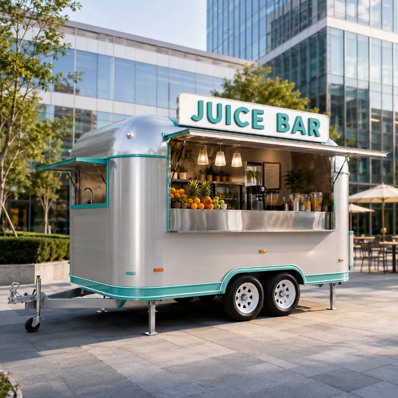 Coffee Van Equipment - Foodtruck Mobiel met Keuken, Straatcatering, Volledig