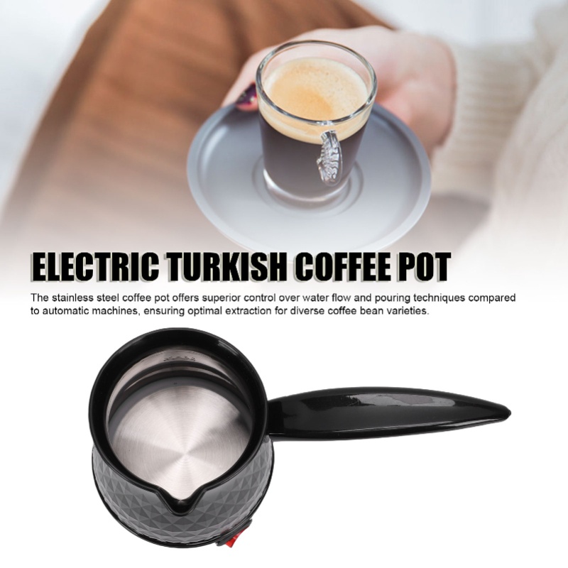 Coffee Equipment For Camping - 110V elektrische Turkse koffiepot, 600 ml,