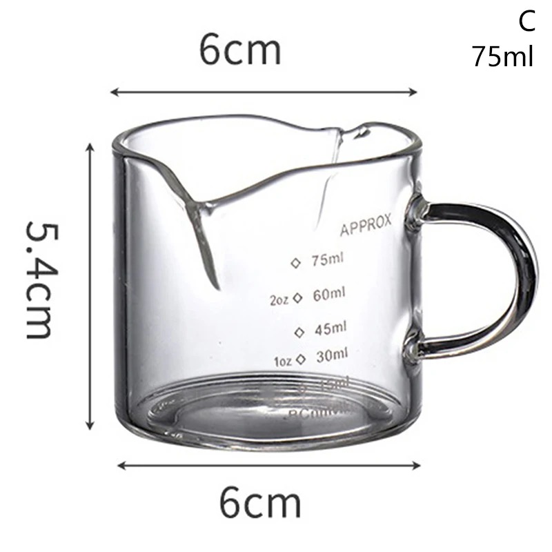 1/2 stuks Espresso Kopjes 2.5o - Espresso Shot Glass recensie en prijs
