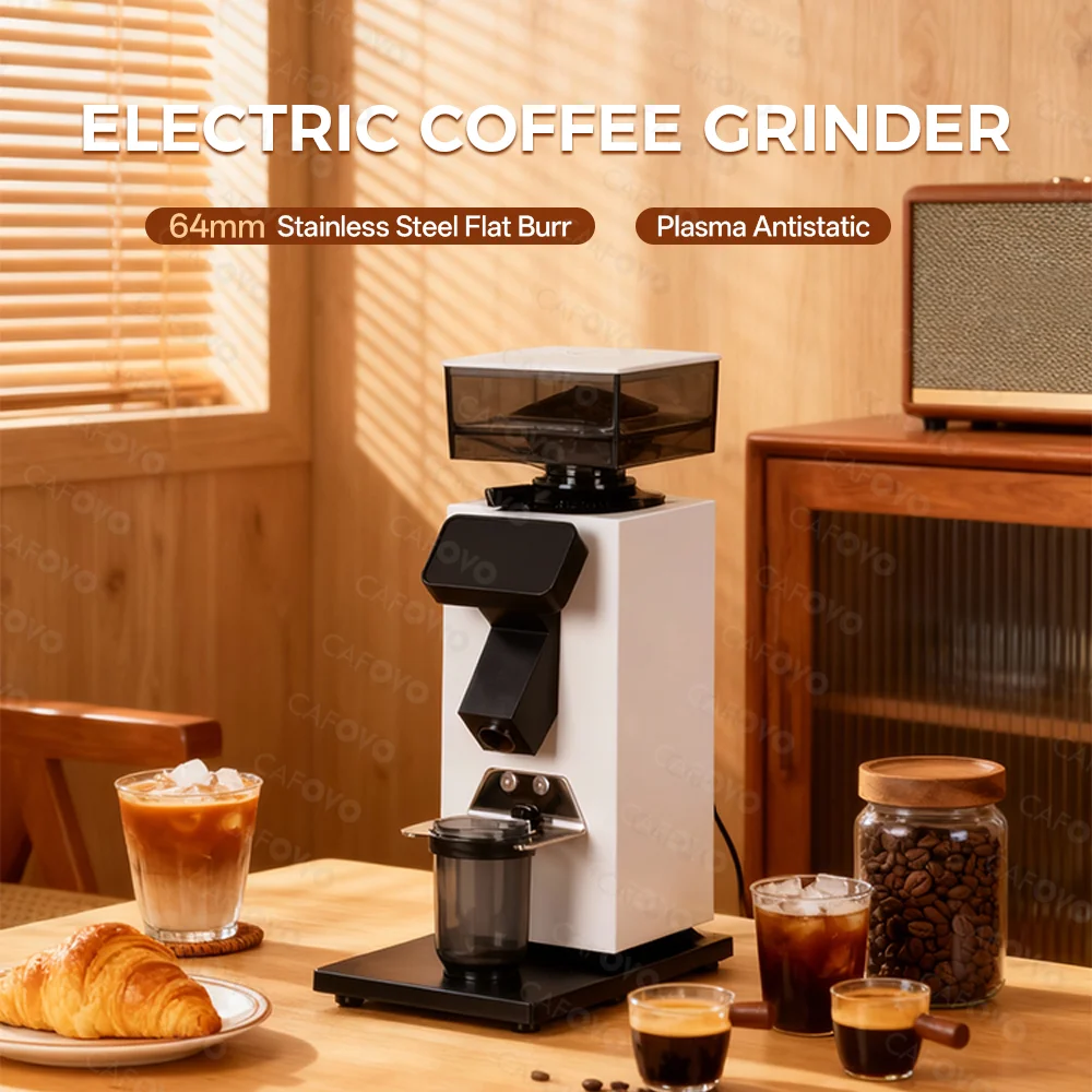 CAFOVO G964F Tijdsgebaseerde D - Coffee Grinder Burr Flat recensie en prijs